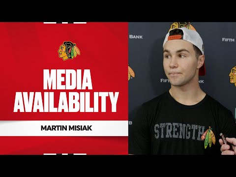 Martin Misiak at 2025 Prospect Camp | Chicago Blackhawks