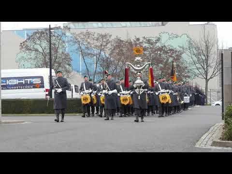Militärische Ehren Amtsübernahme Lambrecht 08.12.2021