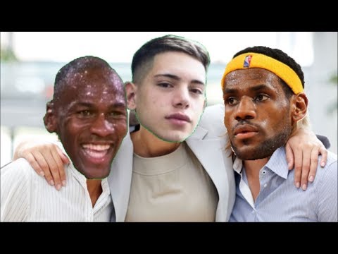 ECKO ADICTO CON JORDAN Y LEBRON