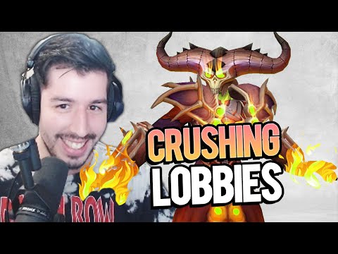 DOMINATING ON THE DESTRO LOCK! Ranged can be fun!