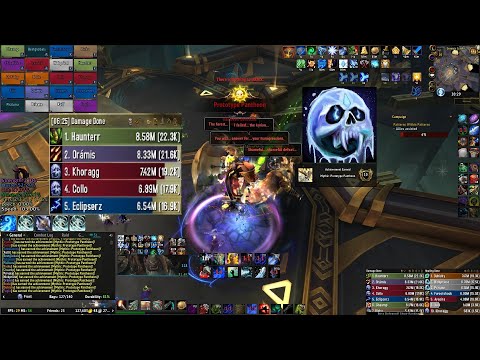 Mythic Prototype Phanteon 19.2k DPS Frost DK | Sepulcher of the First Ones | WoW 9.2 PoV