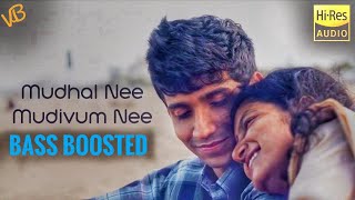 Download lagu mudhal nee mudivum nee //  title track // BASS BOOSTED // Use era phones 🎧🎧 mp3
