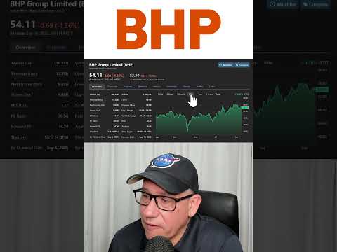 Sold BHP stock at a gain - Good company - Big Dividend
