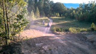 preview picture of video 'Hatfield McCoy Little Coal River Trail System Blue Hillclimb'