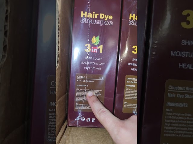 Vídeo relacionado con Brown Hair Dye Shampoo 3 en 1,Champú para tinte de pelo castaño oscuro, Hair Color, Champú de Color Para el Cabello Instantáneo,champú para tinte de pelo natural y duradero para hombres y mujeres