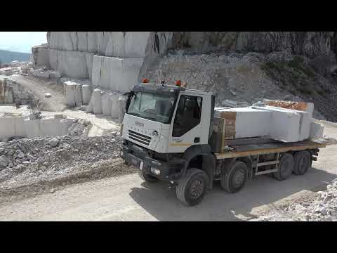 Carrara Marmorbrüche in der Region Toskana