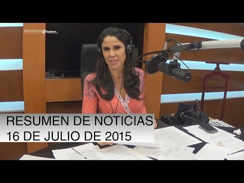 Resumen de noticias 16 de julio de 2015