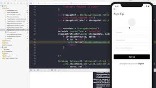 Swift 5 & Firebase 5 - Upload Profile Image to Firebase - Ep 18 Build Tinder + Chat