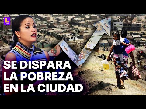 Alarmantes cifras de pobreza en Perú: "Desde que explotó la crisis política, se ha disparado"