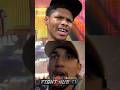 Shakur Stevenson & Teofimo Lopez ERUPT in HEATED back & forth!