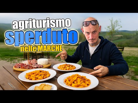EAT at a remote farmhouse in the Marche region | Le Querce