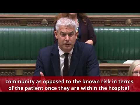 Toby Perkins question to the Health Secretary