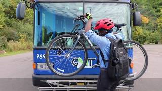 How To Load Your Bike on a Green Mountain Transit Bus