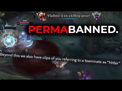 The clips that got tarzaned 'indefinitely banned' from all Riot games