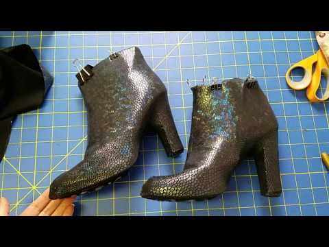 Crafting with Cosplay Fabrics - EP. 52 - How to make shoe or boot covers