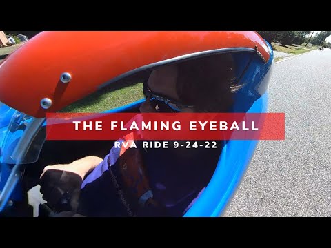 RVA ride 9 24 22 - in the new DFXL velomobile