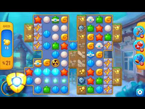 Fishdom 2021 - Level 6419   #playrix #fishdom #gaming