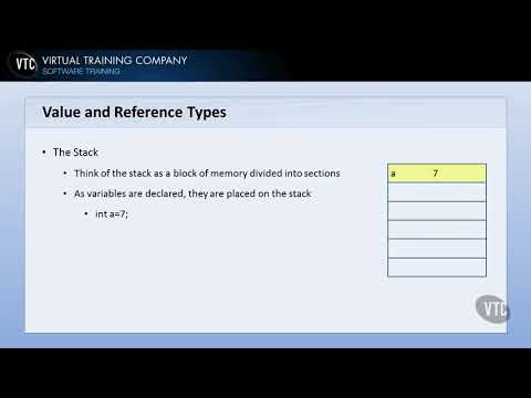 25 Value and Reference Types pt 1 Programming in C Exam 70 483