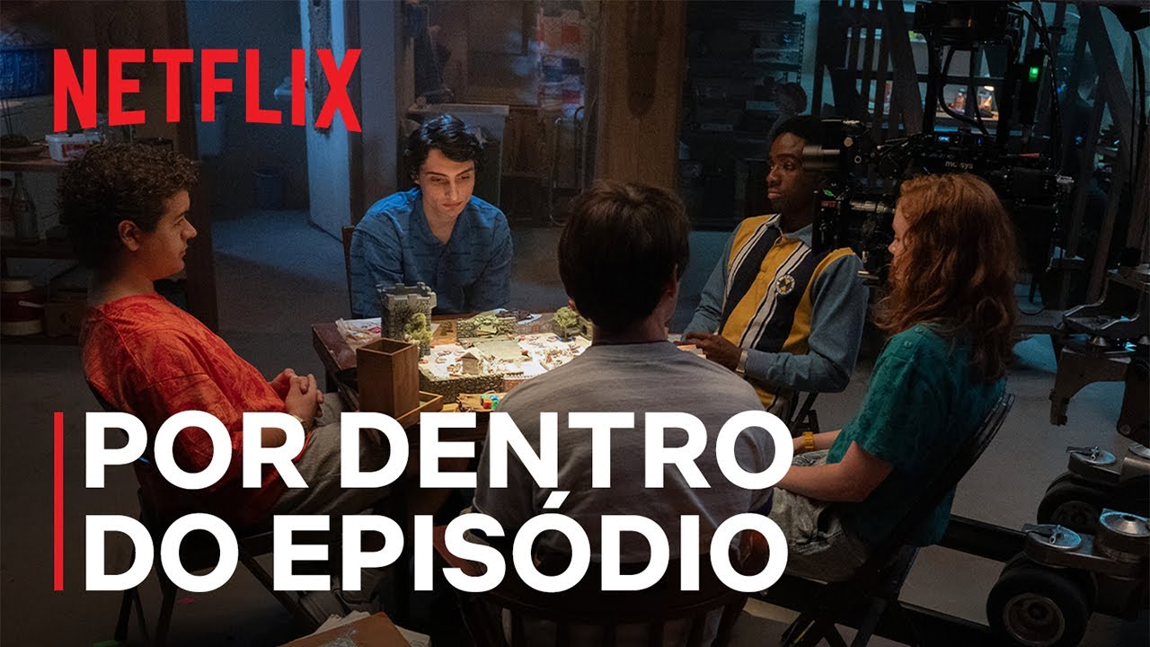 Stranger Things 5 | Bastidores do episódio 508: O mundo "direito" | Netflix