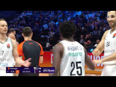 Dubai - Olimpia Milano Extended Highlights