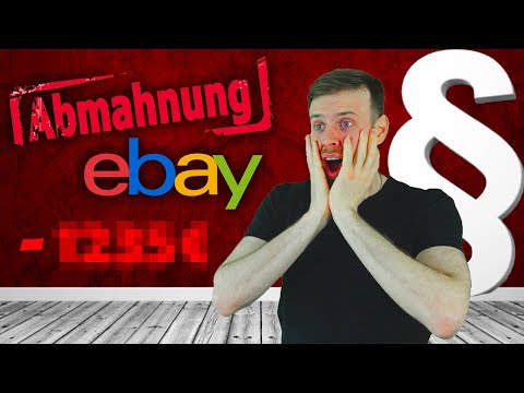 Abmahnung bei eBay 2022 - TU DAS NICHT, wenn du abgemahnt wirst!
