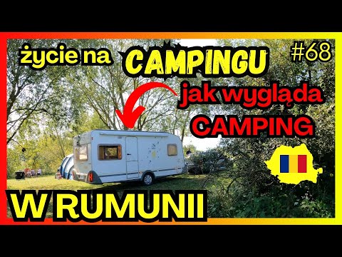 ROMANIA - AFTER A LONG TRIP WE FINALLY GET A REST entry to the campsite in TRANSYLVANIA what does...