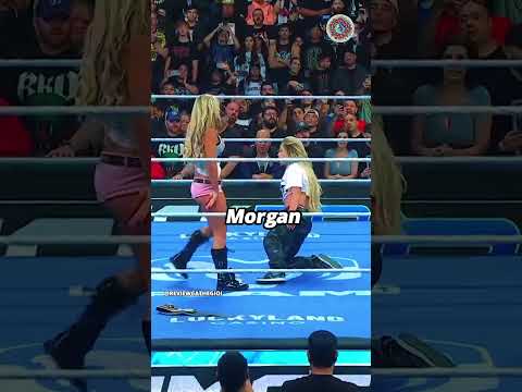 Liv Morgan suýt mất đai 🧐 @WWE (IG)