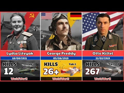 Legendary Fighter Aces from WWII to the Cold War