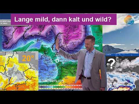 Lange mild, dann kalt und wild? Morgen gut 20°, in 2 Wochen Schnee? Wetterbericht 24.02.-04.03.2026.