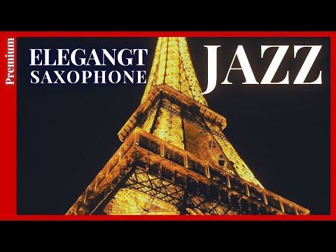 Elegant Jazz Saxophone in Paris Luxury Bar Ambience - Serene Background Music for a Cozy Night