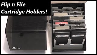 Atari 8-Bit & C64 Flip n File Cartridge Holder Review The No Swear Gamer Ep 806