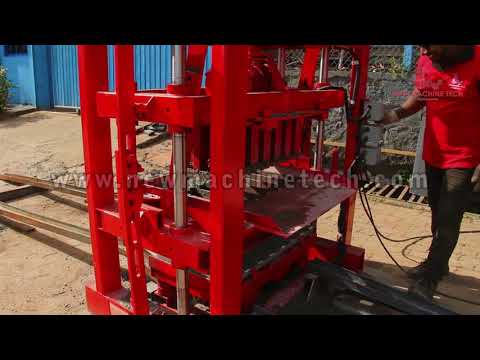 Cement block making machine station type(7 Bricks)