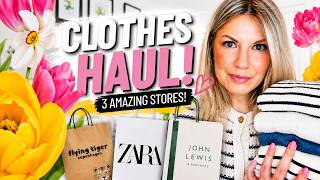 Clothes and Home Decor HAUL: Flying Tiger, Zara and John Lewis #haul #shopping