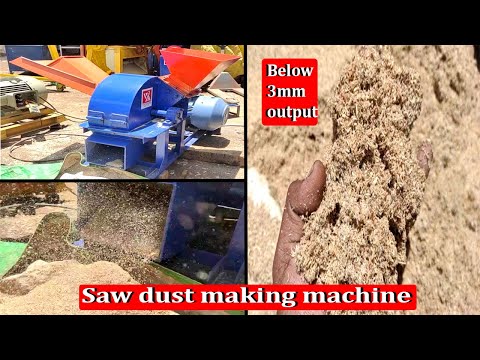 Wood Chipper cum Saw Dust Making Machine