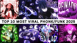 Download lagu TOP 10 MOST VIRAL PHONK/FUNK 2025 PART 6 🎵 mp3