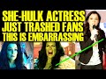 SHE-HULK ACTRESS ATTACKS FANS AFTER SEASON 2 CANCELLED! Disney & Marvel Are A Walking Disaster
