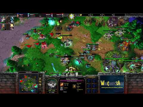 King(HU) AImee(NE) vs QuaiX(UD) SDmK(NE) - Warcraft 3: Classic - RN5490