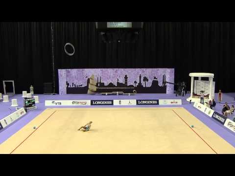 Ganna Rizatdinova (UKR) - Hoop Final - 2014 World Rhythmic Gymnastics Championships