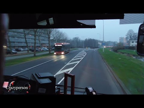 Cabinerit Spijkenisse - Heenvliet in Scania Bus EBS Lijn 404