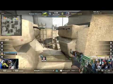 s1mple's legendary awp fake flash!