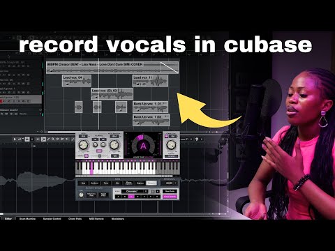 How to record vocals in Cubase step by step tutorial