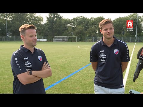 Jarno Verweij en Gert Labots na Rohda '76 - Koudekerk