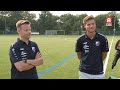 Jarno Verweij en Gert Labots na Rohda '76 - Koudekerk