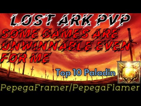 LOST ARK GRANDMASTER (TOP 10) PALADIN TRIES HIS BEST TO DESTROY HIS ENEMIES IN PVP. DEATHLESS RUN!
