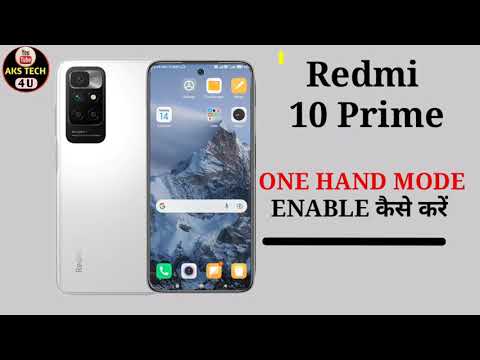 How To Enabale One Hand Mode in Redmi 10 Prime | Redmi 10 Prime One Hand Mode Setting | @akstech4u