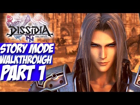 Dissidia Final Fantasy NT: Story Mode Gameplay Walkthrough Part 1 (No Commentary)
