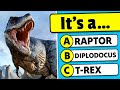 Can You Guess The Dinosaur Dinosaurs Quiz