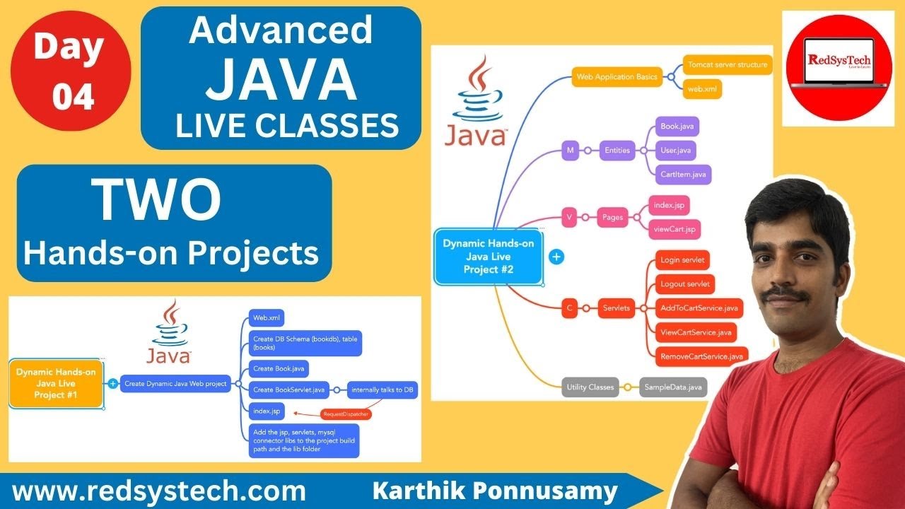 Advanced Java Live Session | JSP Servlet | JSP Servlet Project | JSP | Servlet | Java | RedSysTech