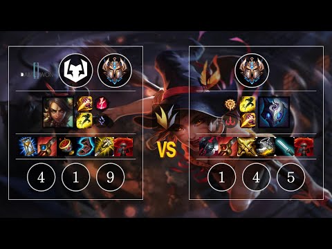 DWG Canyon Nidalee vs Kindred Jungle - KR Challenger Patch 10.10