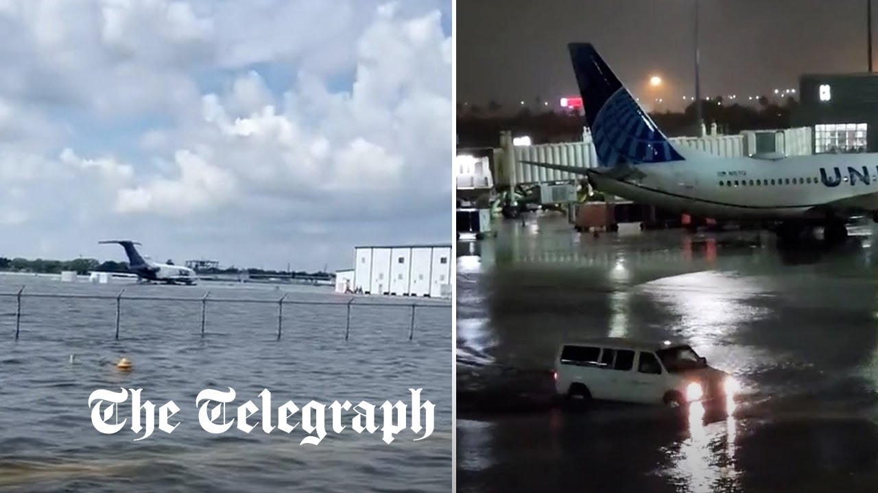 Watch Florida flooding forces closure of Fort Lauderdale Airport
